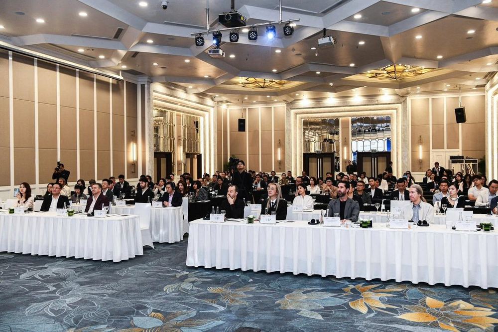 Guests seated during the summit